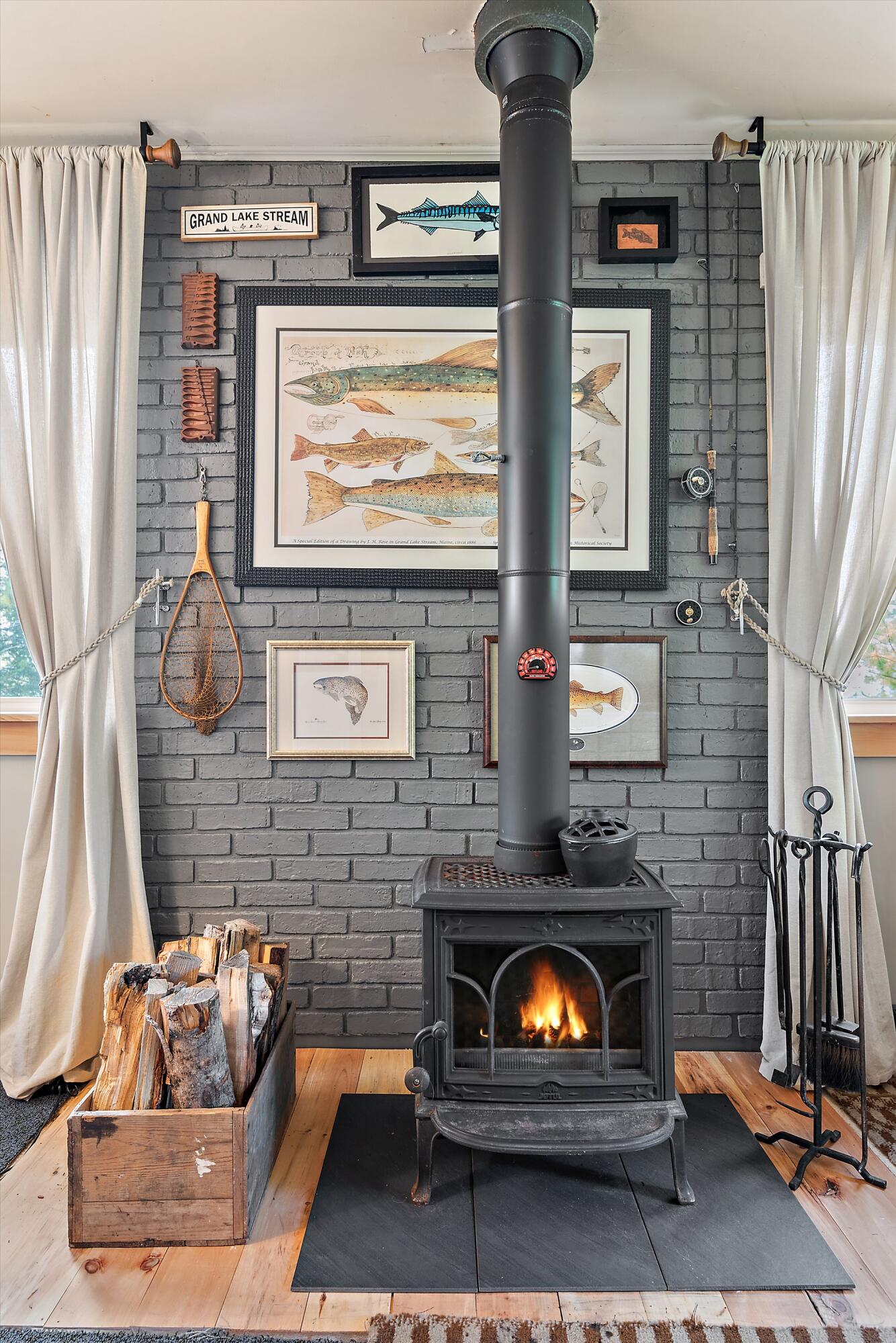 766 Bonney Brook Road Princeton, ME 04668 - Photo 23 of 72 Insulated chimney...