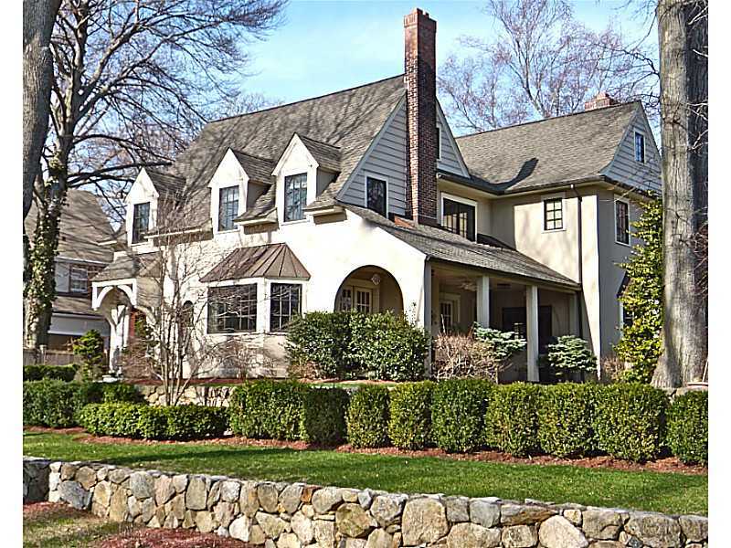 19 Terrace Avenue Riverside, CT 06878 - Photo 1 of 25 a front view of a house with garden
