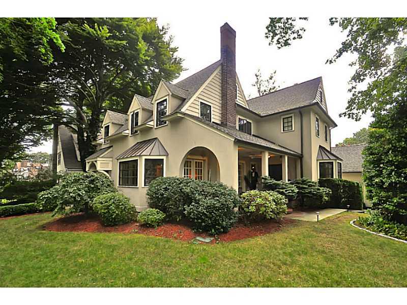 19 Terrace Avenue Riverside, CT 06878 - Photo 22 of 25 a front view of a house with garden