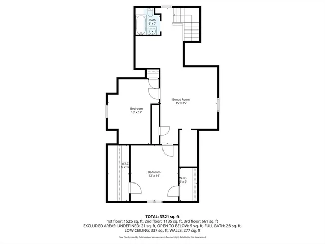 a picture of a room with a white wall and a picture