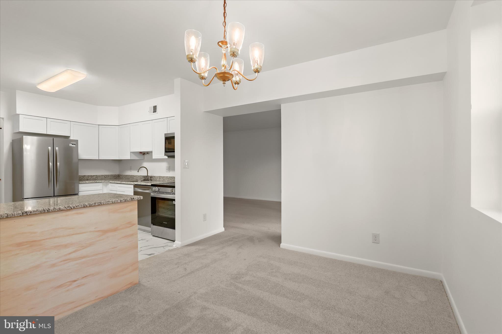 102 Castletown Road, Unit 201 Lutherville-Timonium, MD 21093 - Photo 13 of 33 Dining area & kitchen