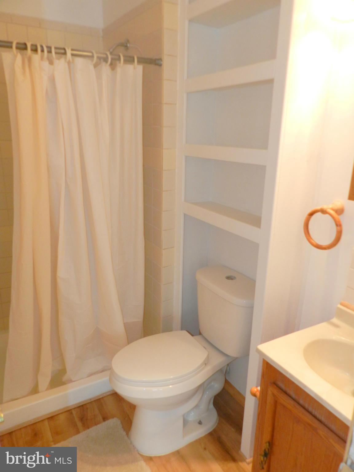 17435 Hughes Road Poolesville, MD 20837 - Photo 11 of 23 a white toilet sitting next to a shower curtain