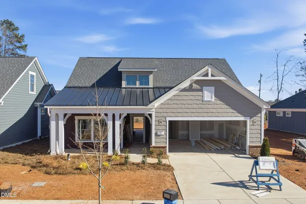 a view of a house with sitting area
