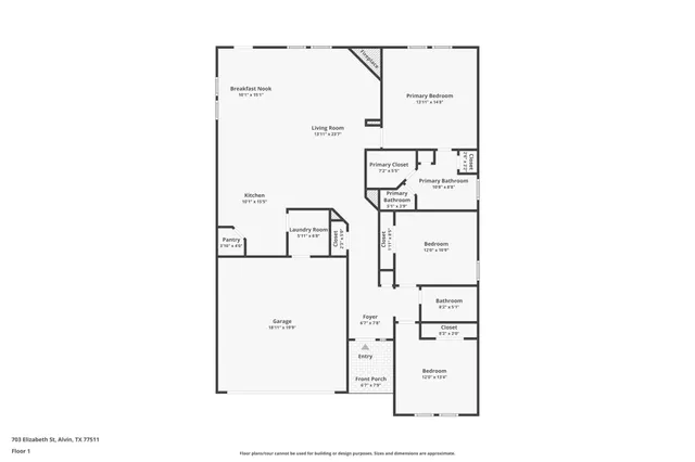 a picture of a floor plan
