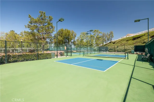 a view of a tennis court