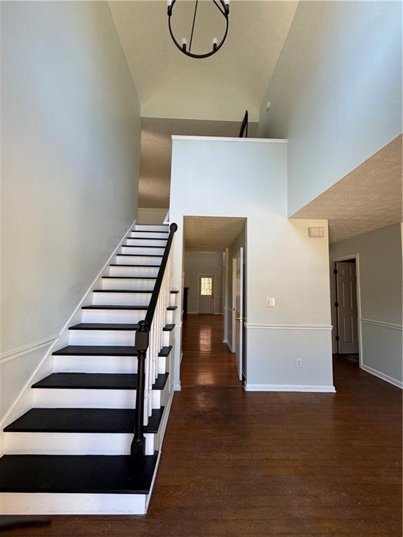 1009 Chads Ridge Jonesboro, GA 30236 - Photo 3 of 28 a view of entryway and hall with wooden floor