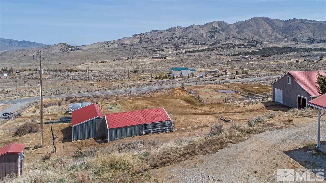 90 Bobcat Hill Road Reno, NV 89508 - Photo 21 of 24 a view of roof with wooden floor and a road