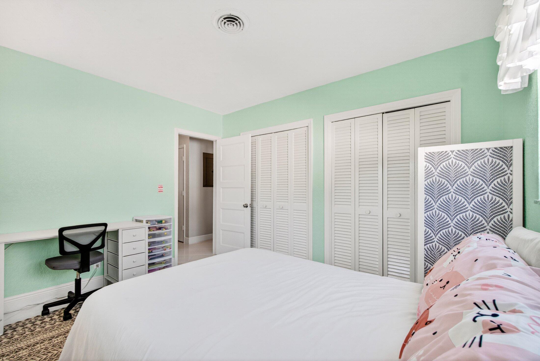 1200 Southwest 12th Terrace Boca Raton, FL 33486 - Photo 20 of 29 Second bedroom with two closets