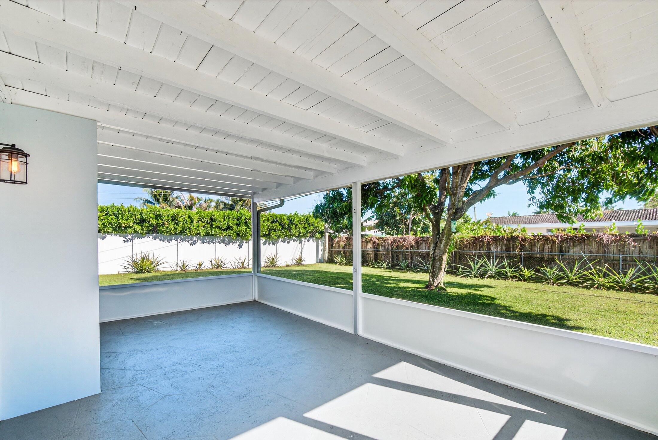 1200 Southwest 12th Terrace Boca Raton, FL 33486 - Photo 25 of 29 Screened patio