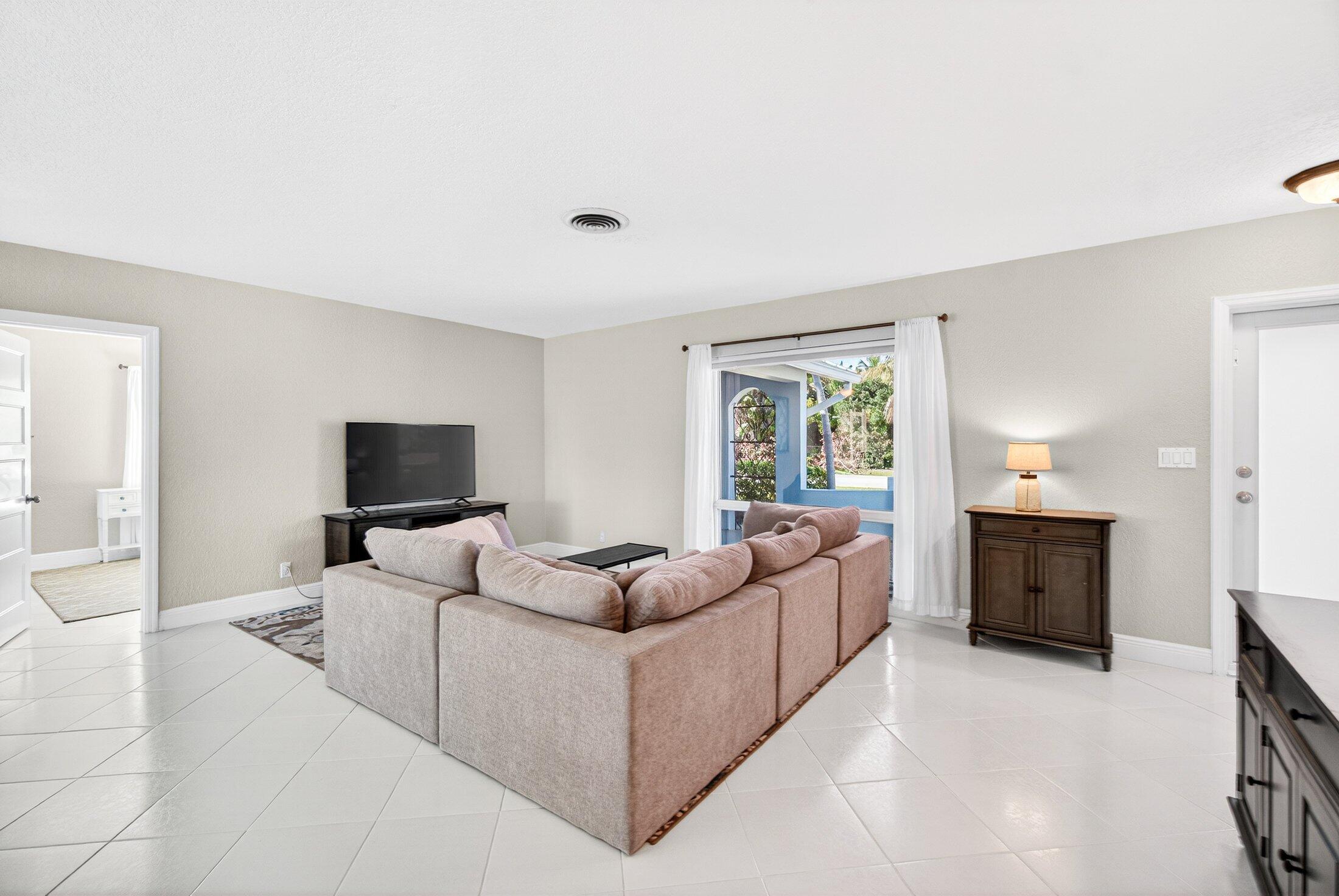 1200 Southwest 12th Terrace Boca Raton, FL 33486 - Photo 5 of 29 Living room looking west.