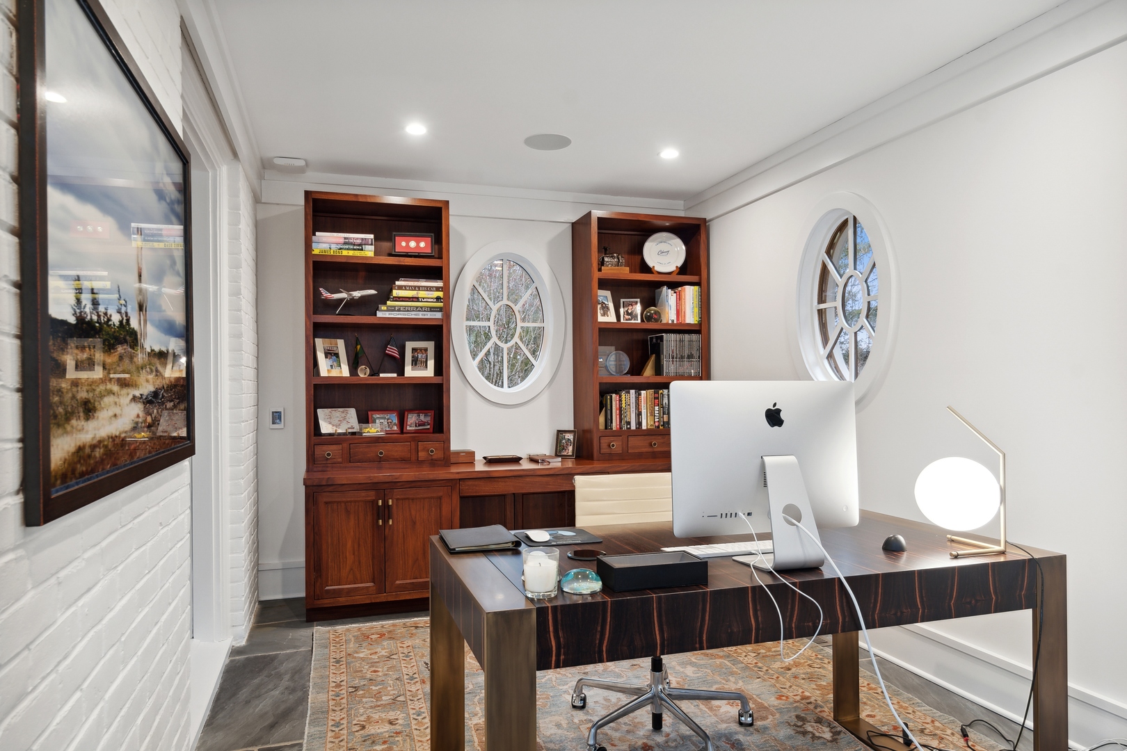 1296 North Green Bay Road Lake Forest, IL 60045 - Photo 18 of 69 a view of a workspace with furniture