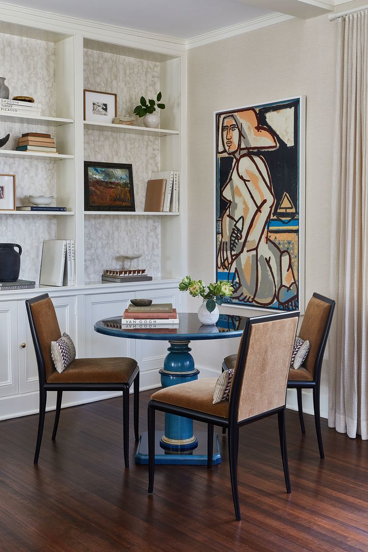 1296 North Green Bay Road Lake Forest, IL 60045 - Photo 8 of 69 a dining room with furniture and wooden floor
