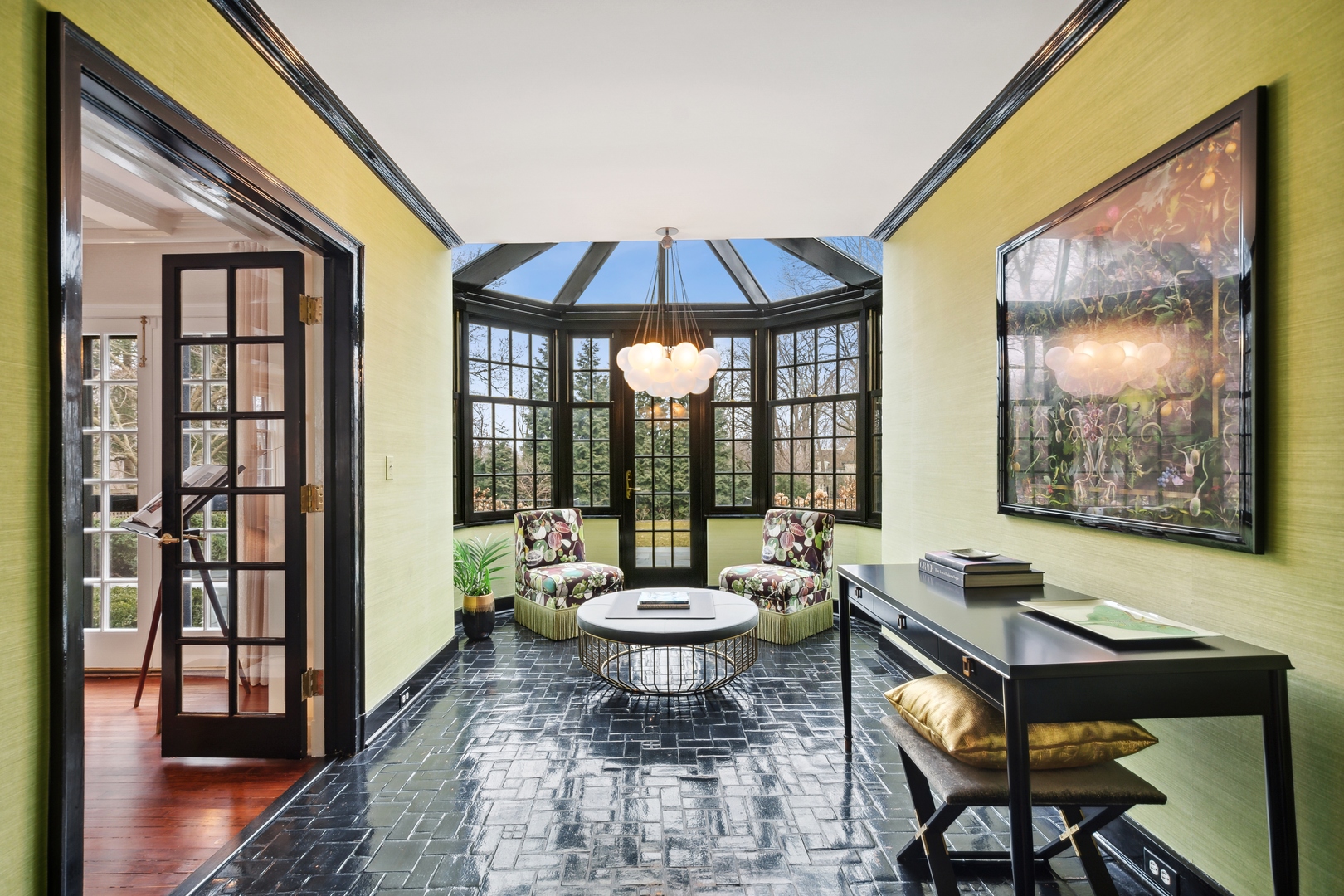 1296 North Green Bay Road Lake Forest, IL 60045 - Photo 10 of 69 a room with furniture a rug and a window