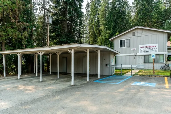 a view of a house with pool