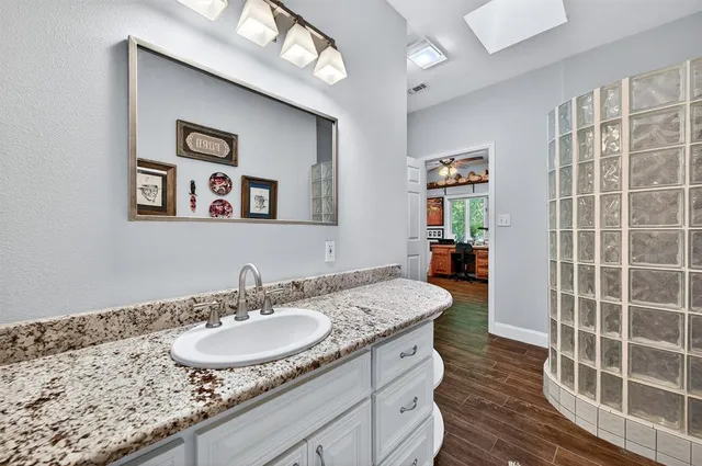 a view of a house with a big yard