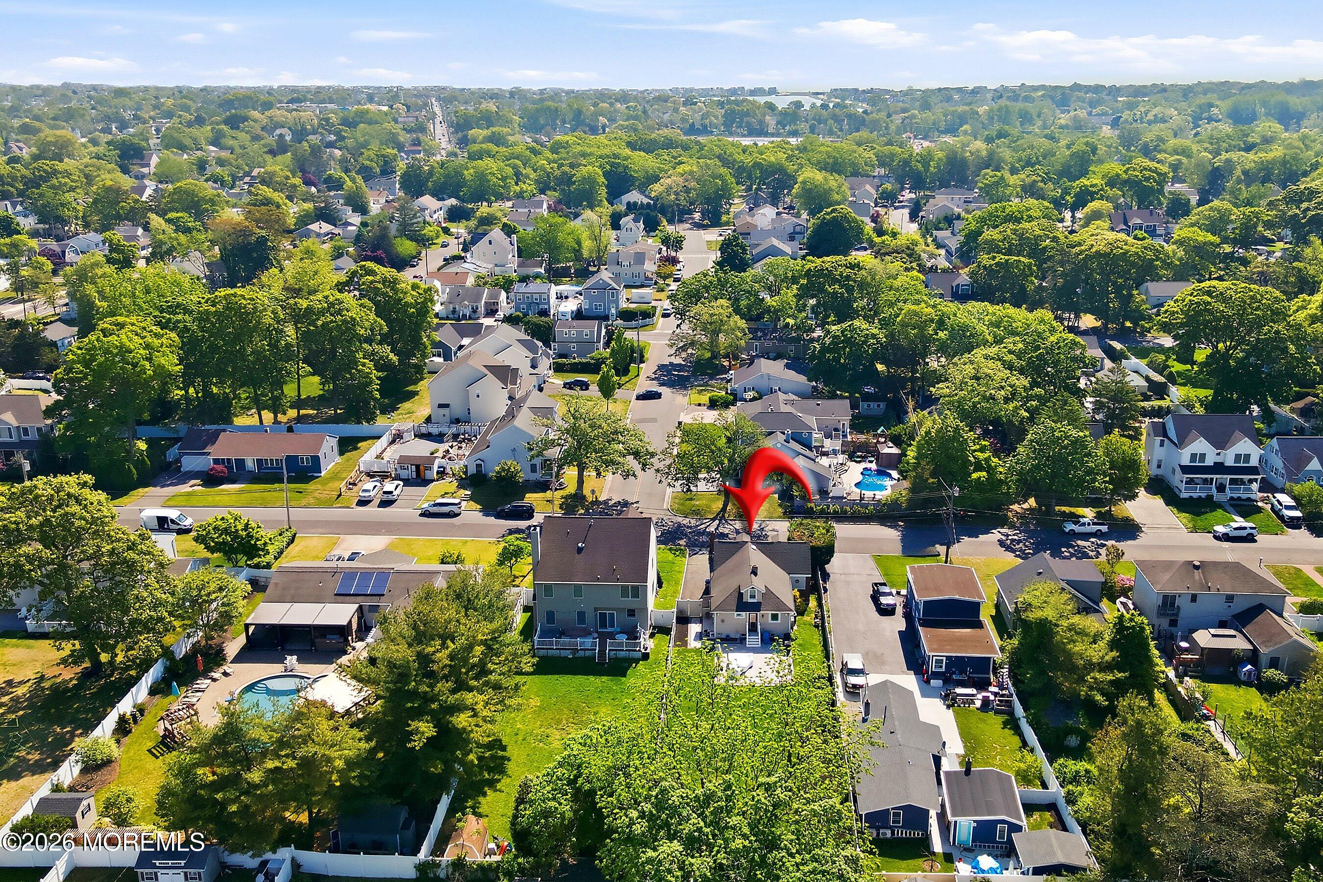 1901 Meadow Road Wall, NJ 07719 - Photo 30 of 30 53-Rear 1 with arrow