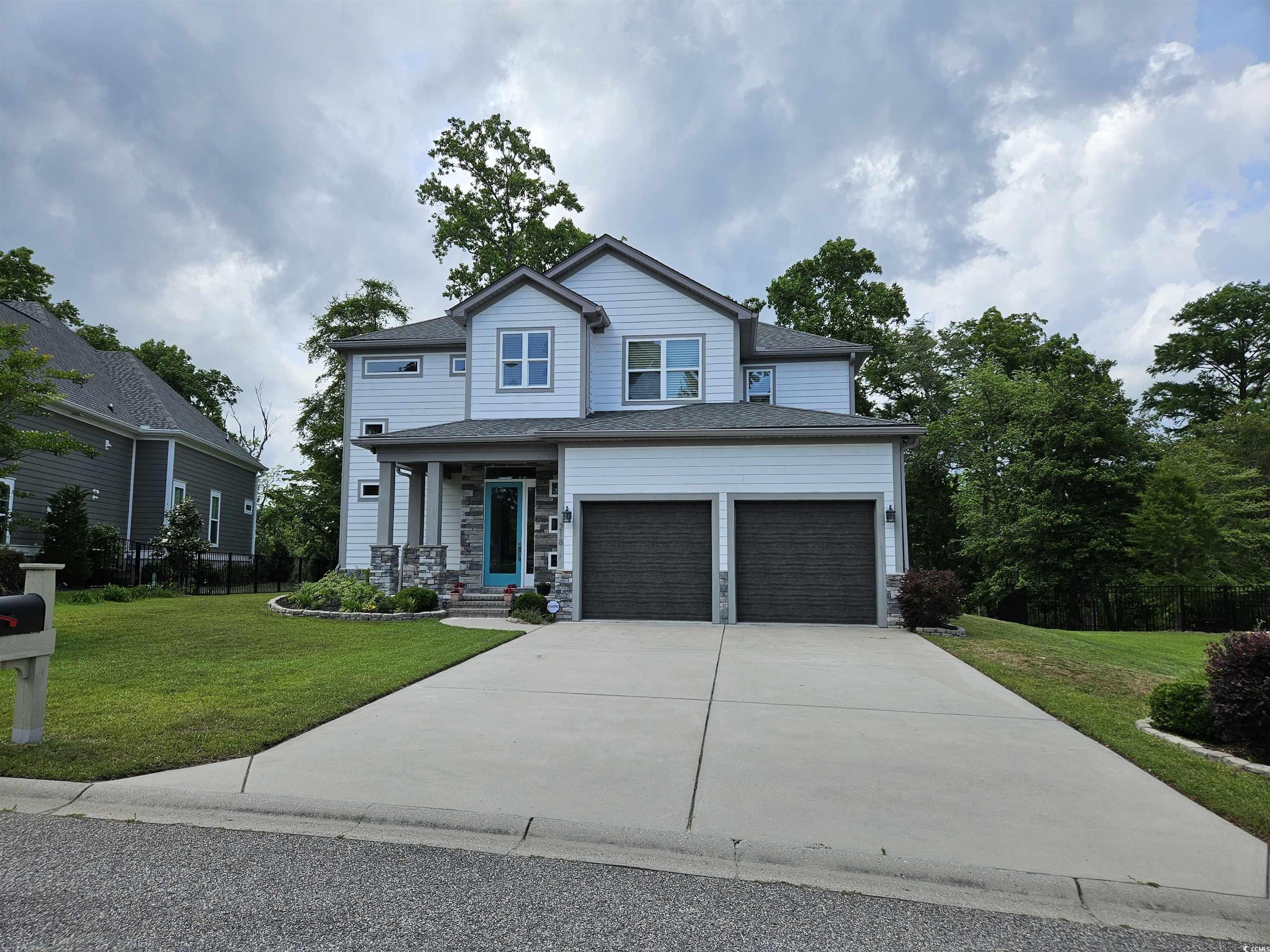 218 Rivers Edge Drive Conway, SC 29526 - Photo 1 of 40 Craftsman inspired home with a garage and a front