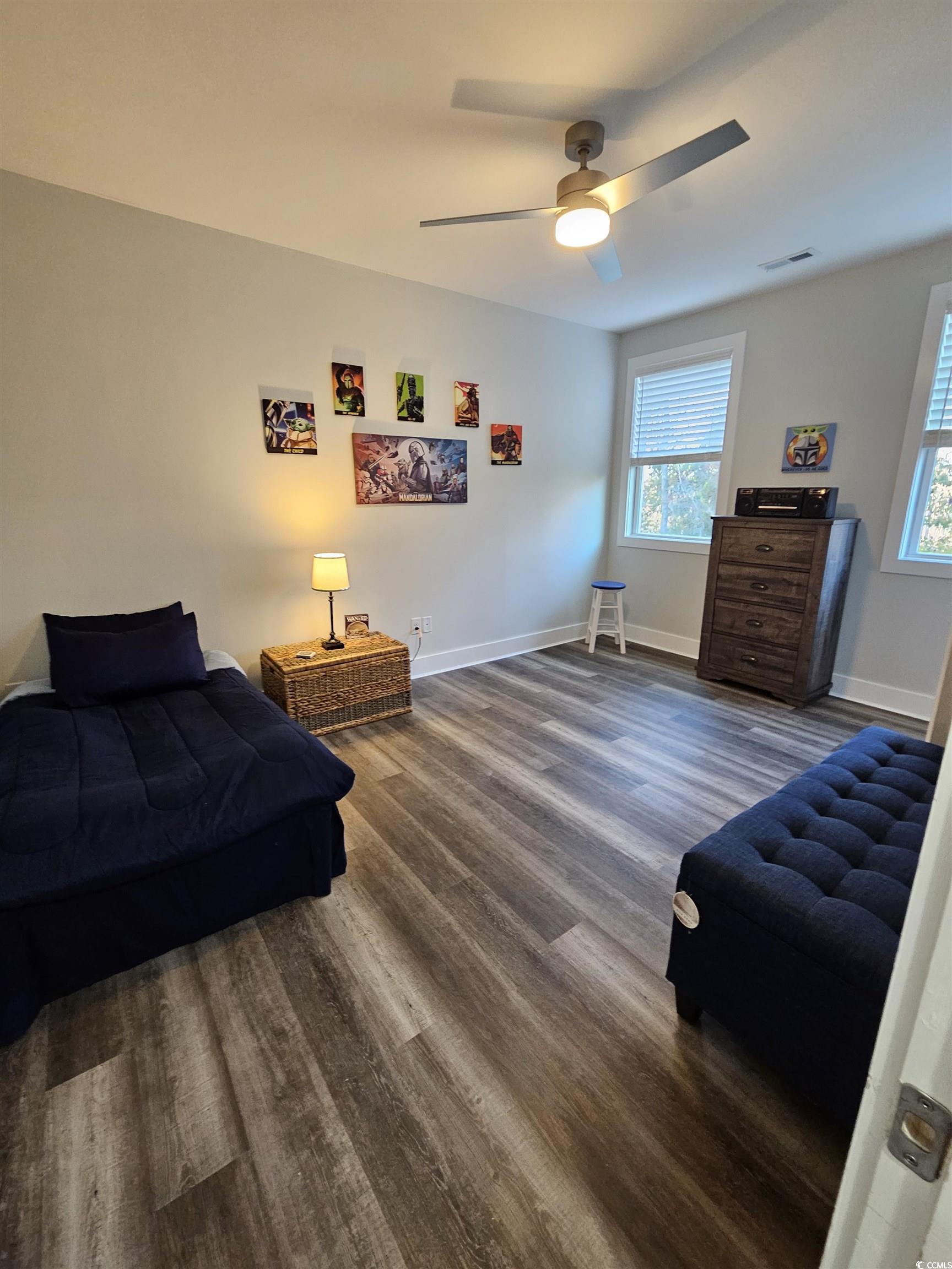 218 Rivers Edge Drive Conway, SC 29526 - Photo 28 of 40 Bedroom with dark hardwood / wood-style flooring,