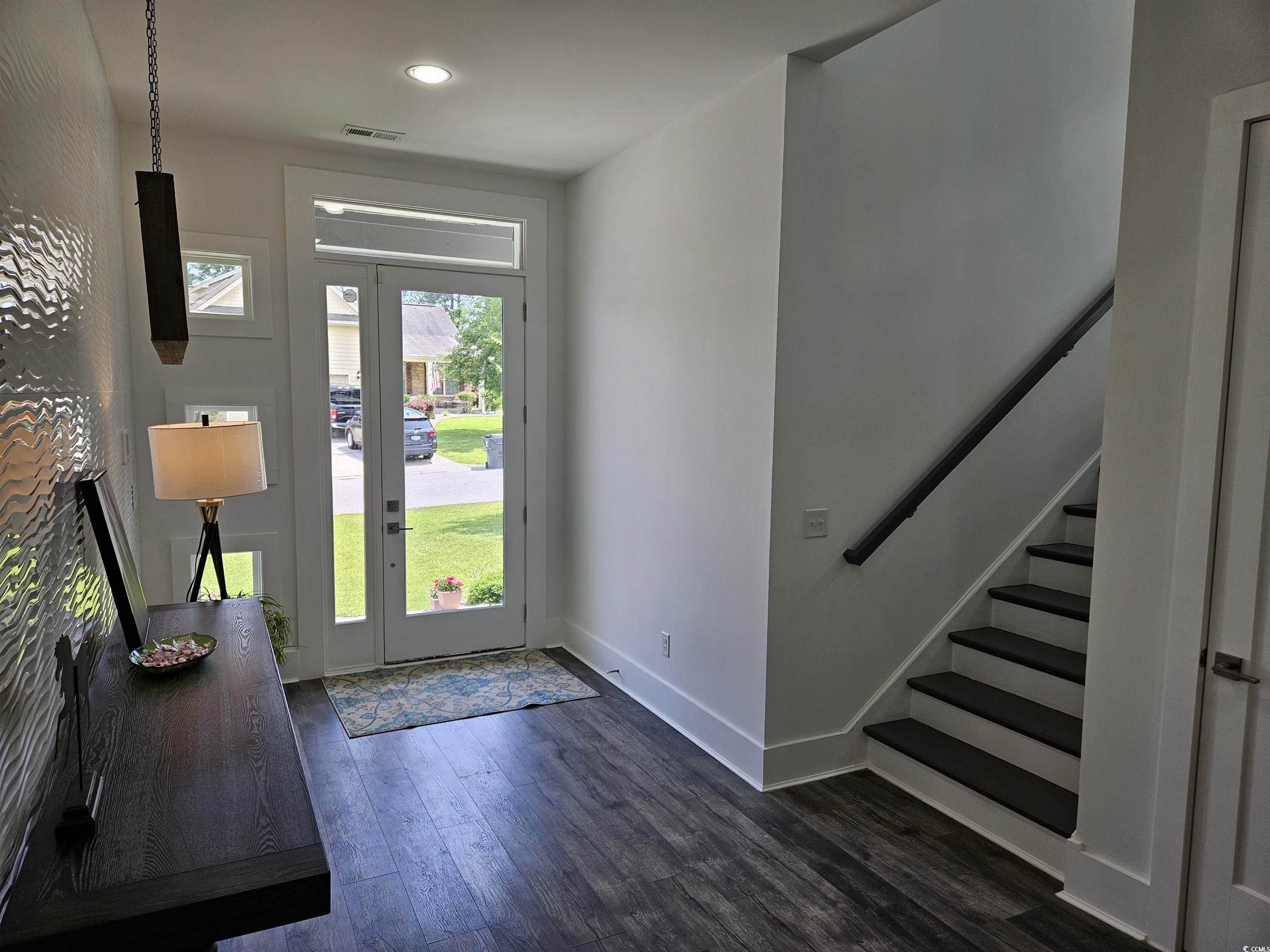 218 Rivers Edge Drive Conway, SC 29526 - Photo 7 of 40 Entryway with dark wood-type flooring