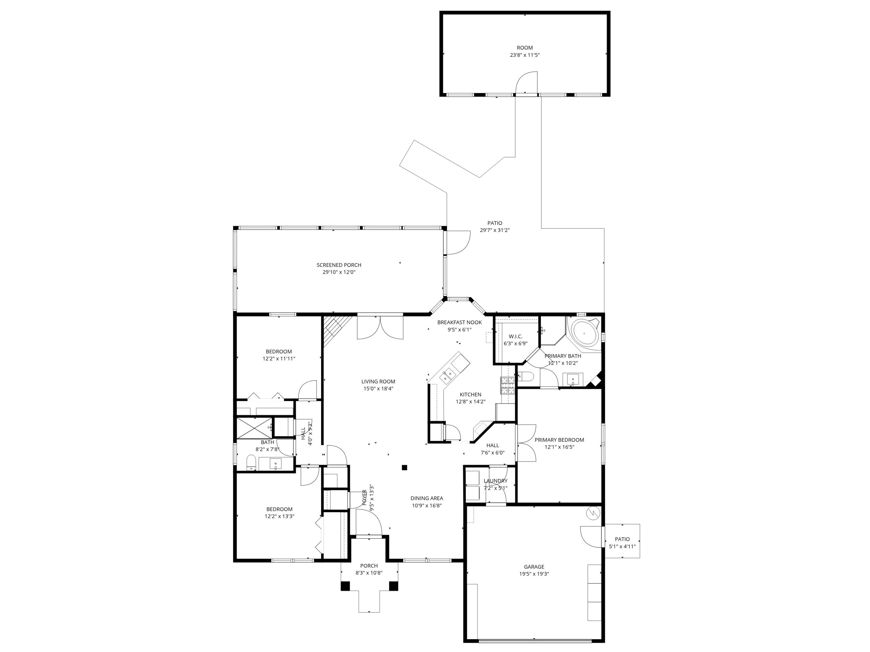 609 Lynn Brook West Crestview, FL 32539 - Photo 54 of 54 floor plan