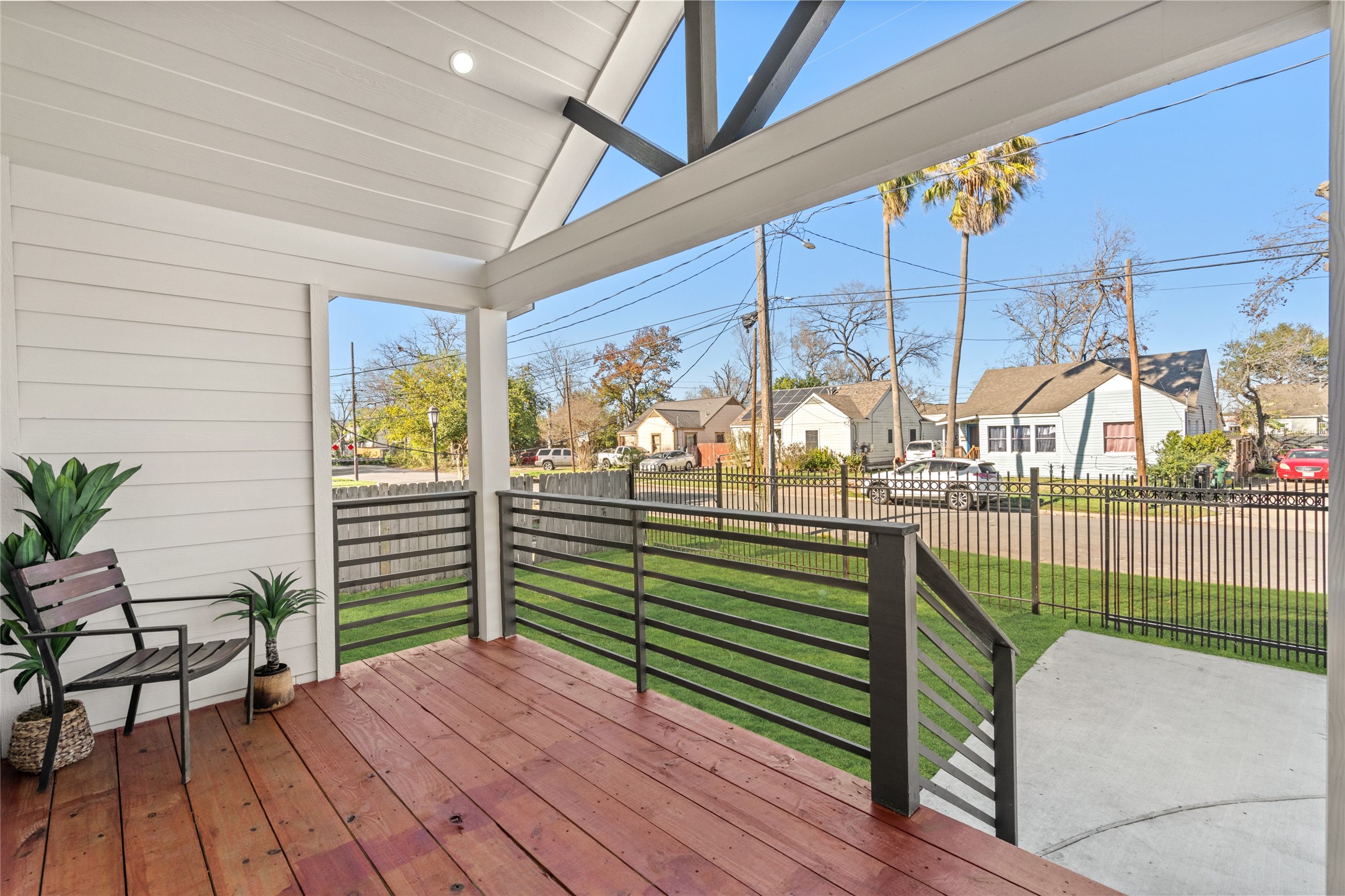 5420 Pease Street Houston, TX 77023 - Photo 3 of 43 a view of outdoor space with seating area