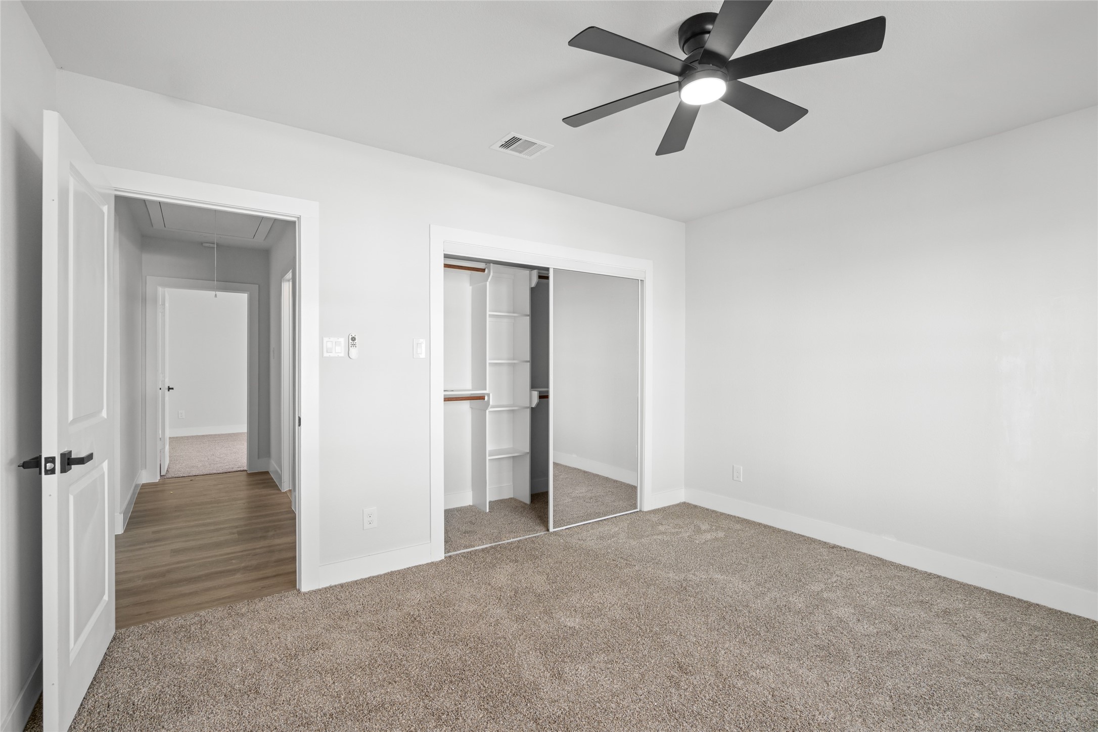 5420 Pease Street Houston, TX 77023 - Photo 35 of 43 wooden floor in an empty room