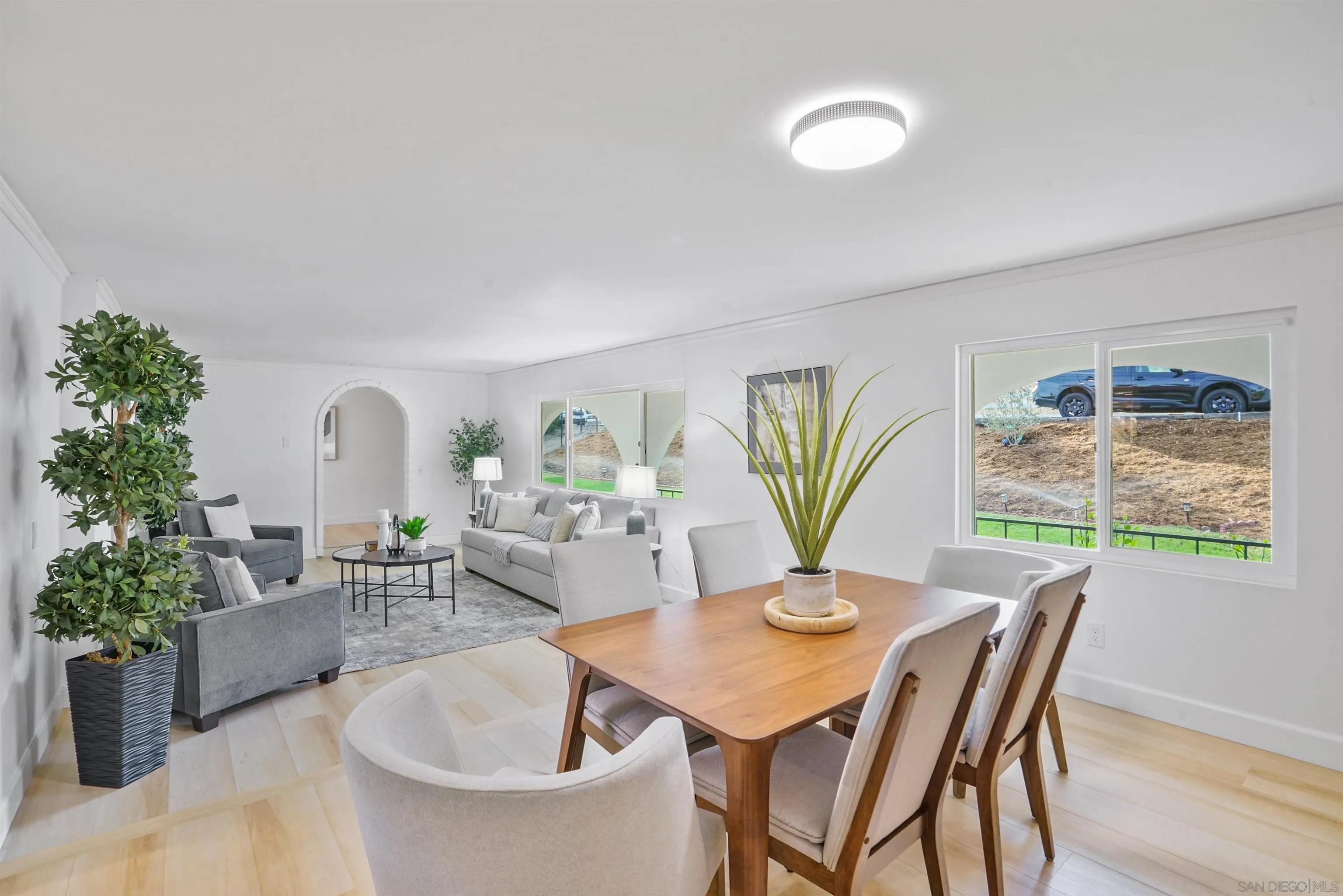 174 Vía De Casa Fallbrook, CA 92028 - Photo 9 of 47 a view of a dining room with furniture and window