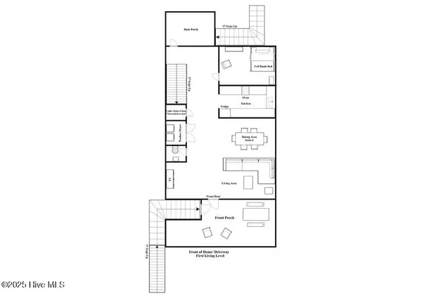 $2,520 | 510 Spartanburg Avenue, Unit B, Carolina Beach, NC 28428