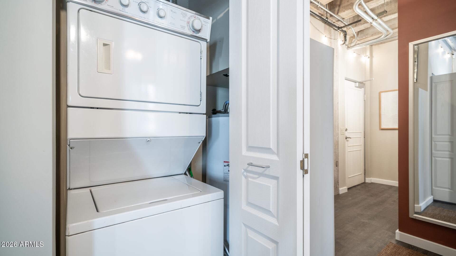 114 West Adams Street, Unit 503 Phoenix, AZ 85003 - Photo 26 of 46 a utility room with dryer and washer