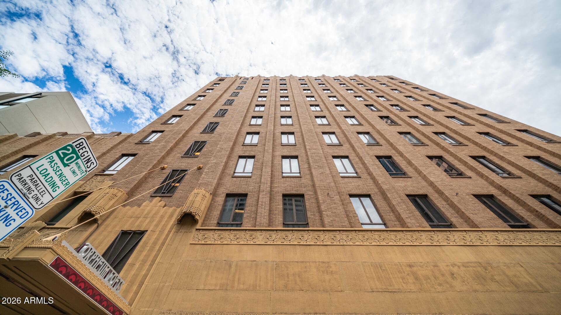 114 West Adams Street, Unit 503 Phoenix, AZ 85003 - Photo 29 of 46 a view of a tall building