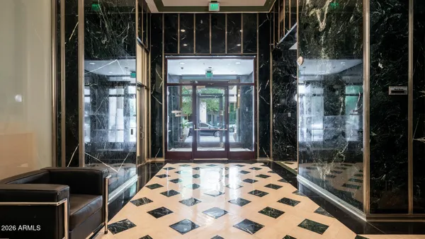 a view of a entryway