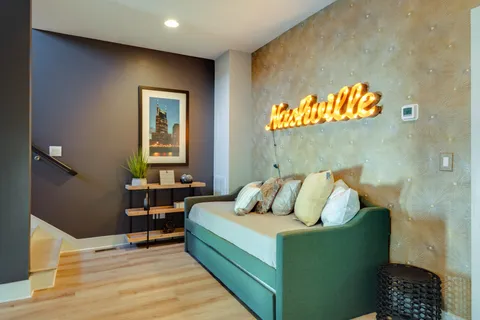 a front view of a house with entryway