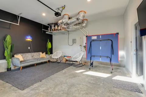 a building with sign broad