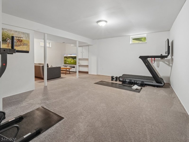 610 River Road Chatham, NJ 07928 - Photo 26 of 42 a view of a room with gym equipment