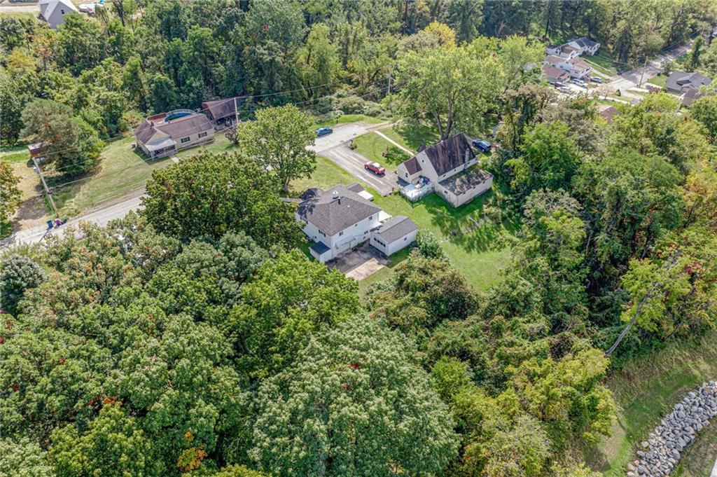 211 Roberts Road Pittsburgh, PA 15239 - Photo 7 of 30 an aerial view of a house with a yard