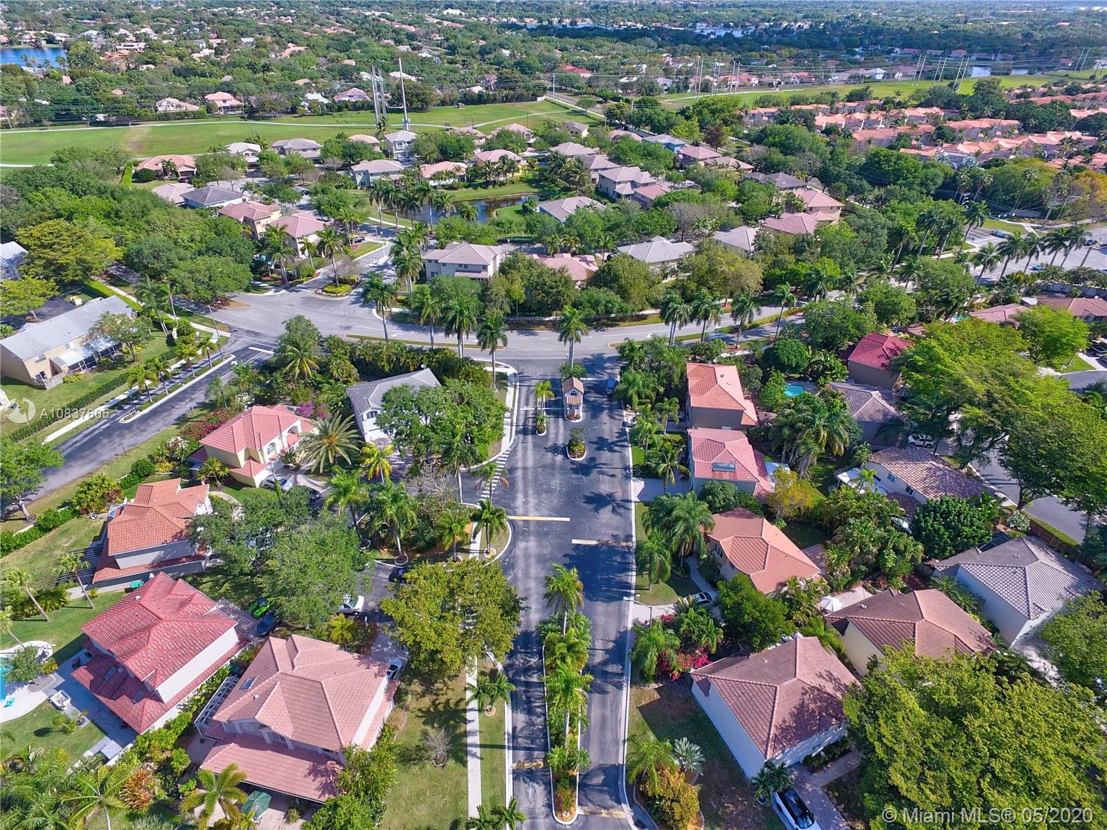 11325 Roundelay Road Cooper City, FL 33026 - Photo 46 of 46 View of Gated entry to Reflections.