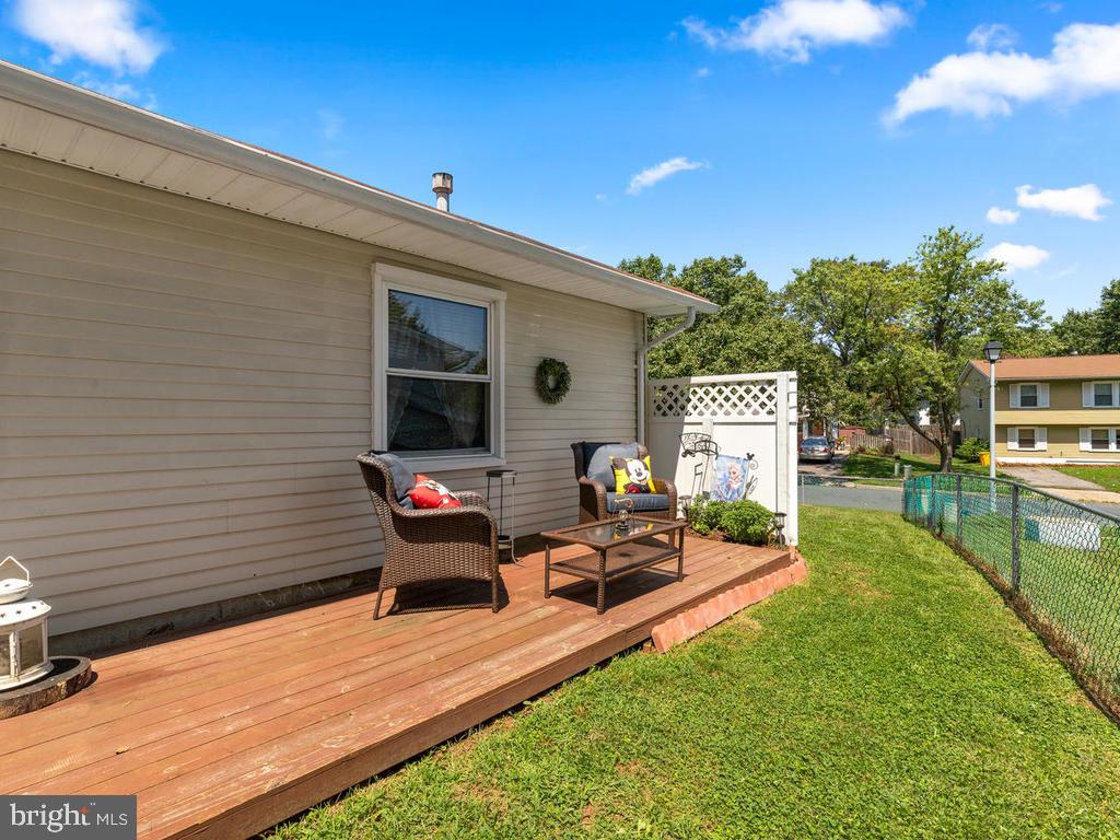 1300 Tenbrook Road Odenton, MD 21113 - Photo 29 of 31 Rear Deck and Yard