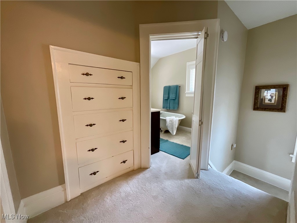 904 Chalker Street Akron, OH 44310 - Photo 13 of 28 Bedroom with light carpet