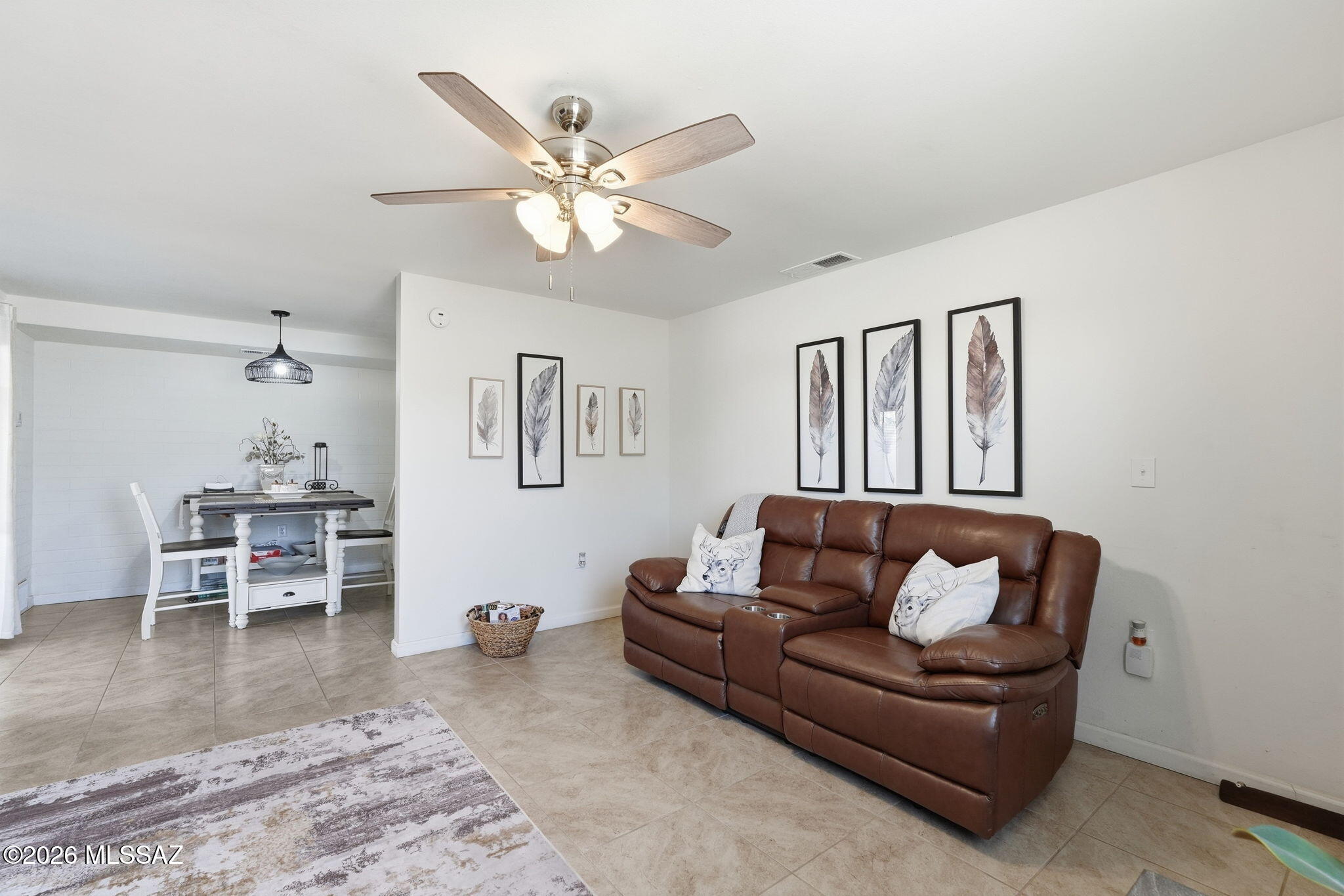 396 North Silverbell Road, Unit A Tucson, AZ 85745 - Photo 6 of 23 living room