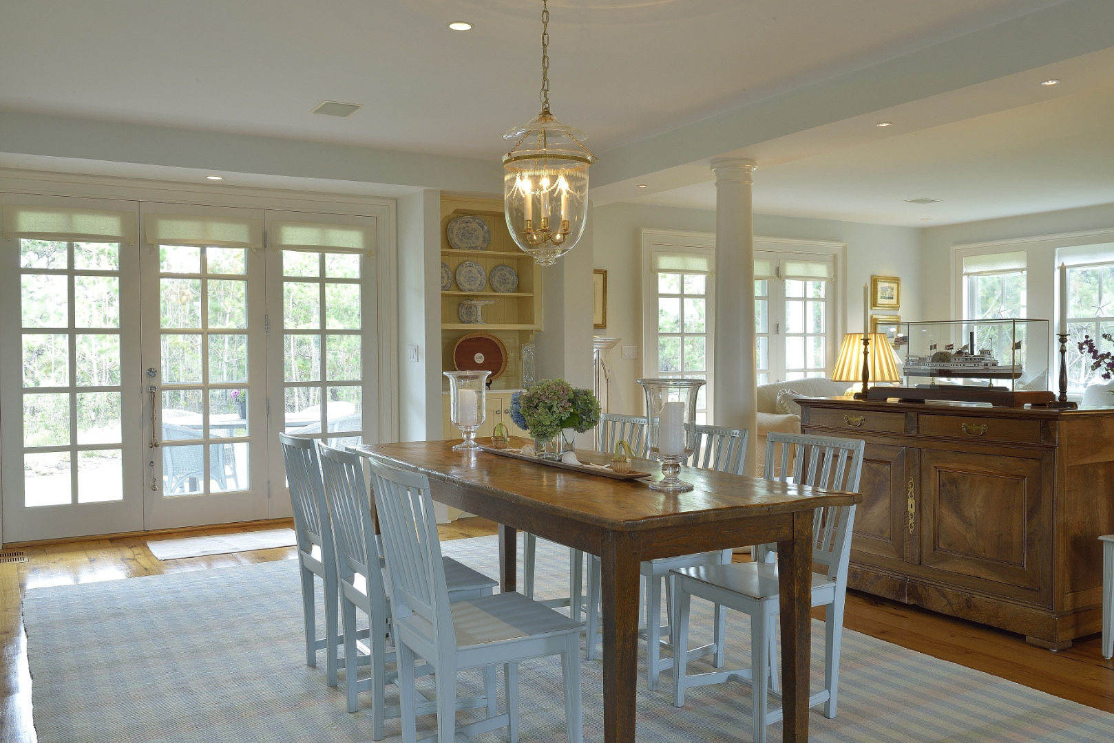17 Wannacomet Road Nantucket, MA 02554 - Photo 8 of 36 Dining Area looking out to back covered porch