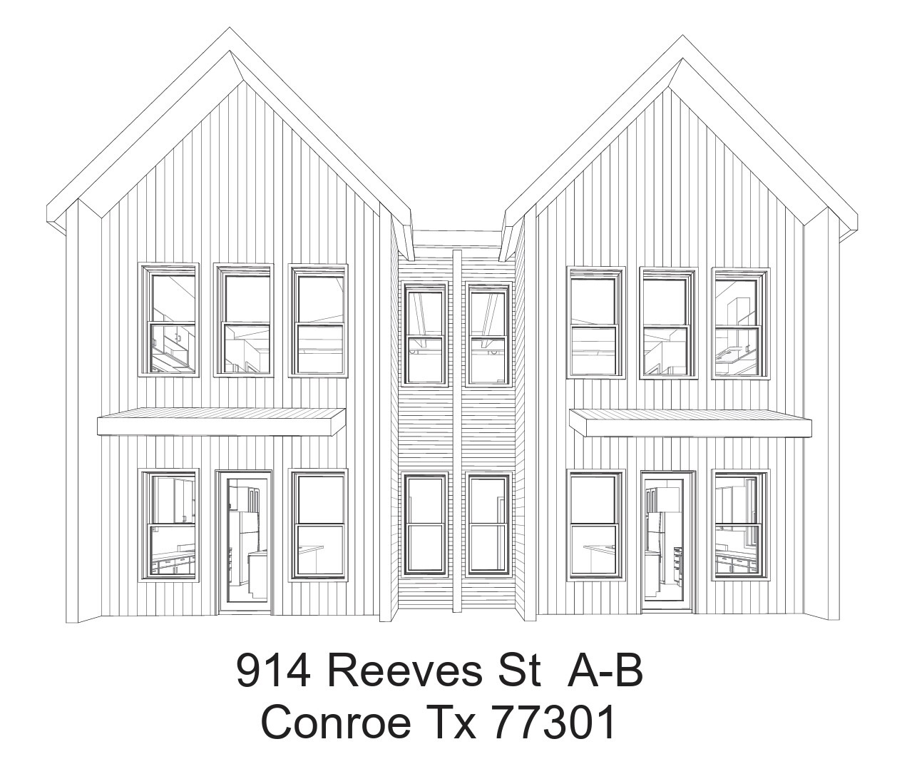 914 Reeves Street Conroe, TX 77301 - Photo 4 of 4 Building plans available