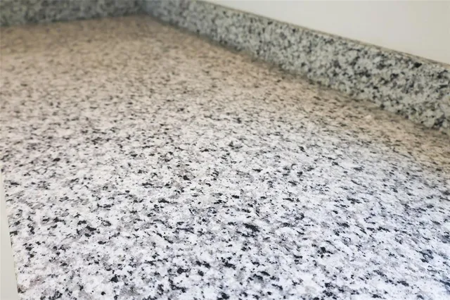 a bathroom with a shower curtain