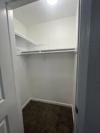 a close up view of racks