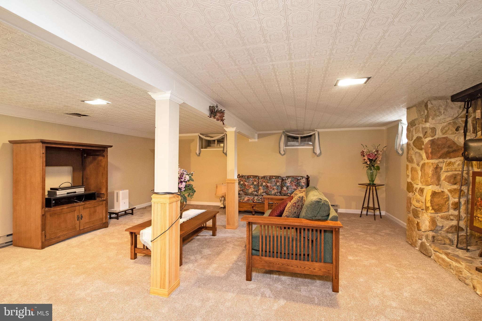 37 Penn Road Voorhees, NJ 08043 - Photo 25 of 45 huge family room with stone fireplace