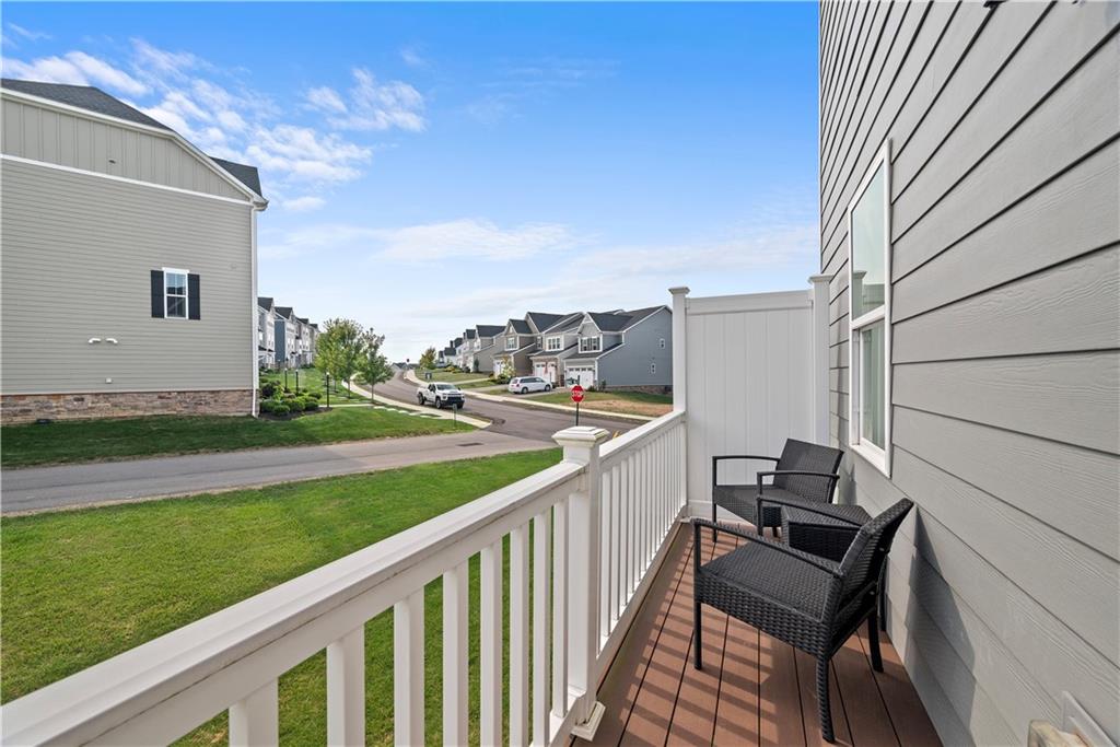 8100 Walnut Way Gibsonia, PA 15044 - Photo 37 of 40 a view of a terrace with chairs