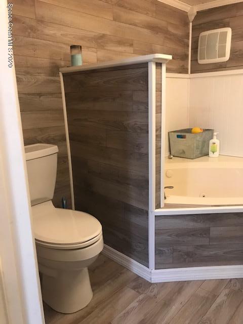 470 Baker Road Merritt Island, FL 32953 - Photo 14 of 21 a bathroom with a toilet and a shower