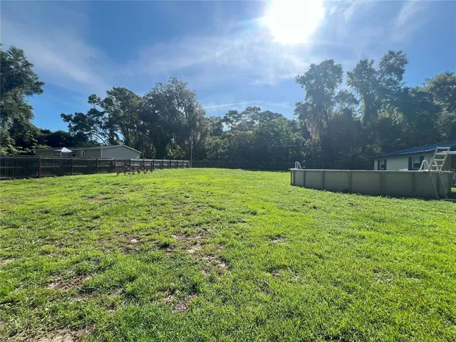a view of swimming pool with outdoor space