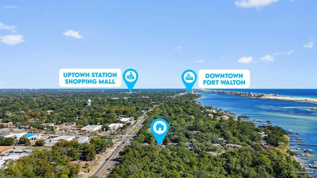 a view of an ocean and beach