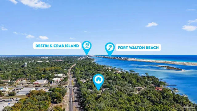 a view of a swimming pool with a outdoor space