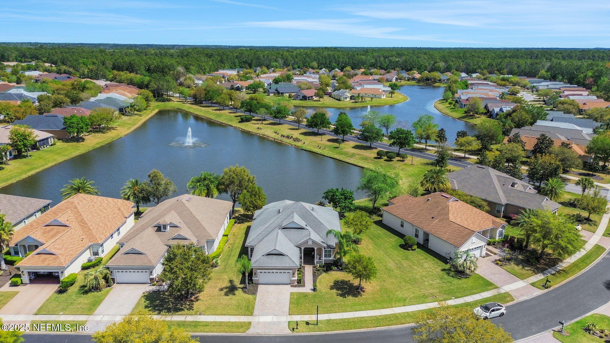 1016 Inverness Drive St. Augustine, FL 32092 - Photo 2 of 59 an aerial view of residential houses with outdoor space and swimming pool